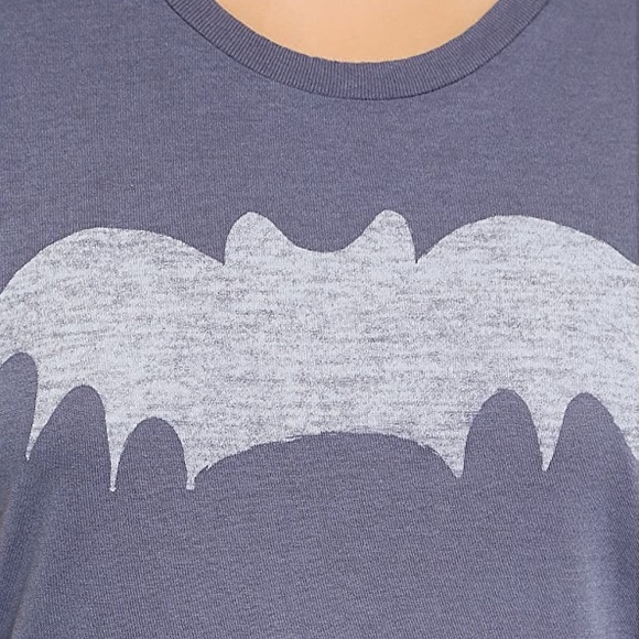 Zoe Karssen Bat Graphic Short Sleeve Loose Fit Tee - Picture 4 of 8